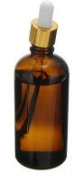 SKLENENÁ FĽAŠA pipeta s kvapkadlom 100 ml