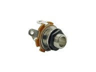 6,3 mm mono jack konektor VPARTS EJ-10 (BK)