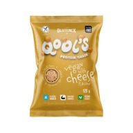 Qool`s proteínové snacky - vegánske s príchuťou syra 120g Glutenex