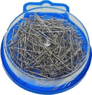 Oceľové ihlice krajčírske 26mm, obyčajné, 30g, POLSKÉ