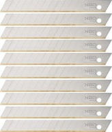 NEO VYMENITEĽNÉ TItánové lámacie čepele 9mm HRÚBKA 0,4MM Nôž 10KS 64-220