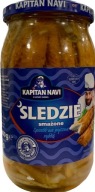 PLÁTKY SLEDE VYPRAŽENÉ V OCTE S CIBUĽOU 800G NAVI