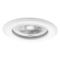 Kanlux stropný LED dekoratívny bodový krúžok Argus II 10W biely