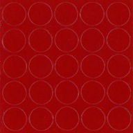 Samolepiaca čiapočka 14mm FIRE RED