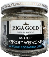 ŠPROTY ÚDENÉ VO VODE A OLEJI 260 G RIGAGOLD
