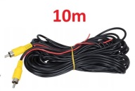 KÁBEL PRE CÚVACÍ KAMERY KÁBEL 10m CINCH RCA AV