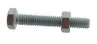 ŠESTIHRANNÉ SKRUTKY 10x50 trieda 8,8 DIN933 + MATICA M10 DIN934 10 súprav