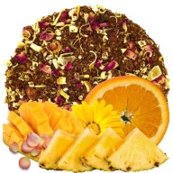 ROOIBOS čaj MANGO ANANÁS POMARANČ 100g exotické ovocie aromatické