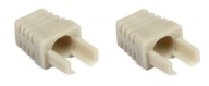 Vnútorný kryt zástrčky RJ-45, ŠEDÝ, 2 ks