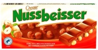 NEMECKÁ MLIEČNA ČOKOLÁDA S CELÝMI ORIEŠKAMI 100g Nussbeisser