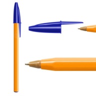 BIC Orange Original Fine guľôčkové pero 0,8 mm, modré
