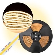 COB LED PÁS 480/m 3000K Teplý 24V DC 11W/m 1m IP20 SUPER VÝKONNÝ NEON 8MM