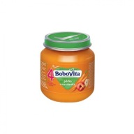 Bobovita Jablká s mrkvou - 125g