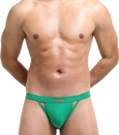 SEXY ZELENÉ PÁNSKE JOCSTRAPY, BAVLNA XL