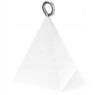 PYRAMIDKA Závažie na héliové balóniky WHITE Birthday Communion 70g