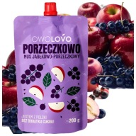 OWOLOVO ovocie bez cukru RÍBEZLE JABLKO RÍBEZLE 200g