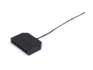 MINI AMP LED DISTRIBUTOROVÝ KÁBEL 6 BODOV ČIERNY