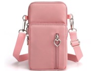 Ružová malá MINI crossbody taška cez rameno