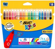 Fixky pre deti BIC, fixky, fixky do školy, 18 farieb