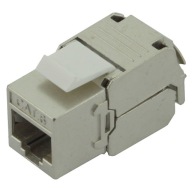 Keystone socket 8p8c RJ45 Cat6 FTP rýchla inštalácia