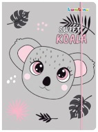 A4 KOALA PILNÍK S GUMA