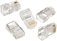 10 ks SVORKY ZÁSTRČKA RJ45 8P8C internetové zástrčky