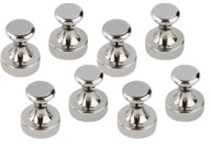 Magnety na tabuľu, chladničku - 12x16 mm, 8 ks.