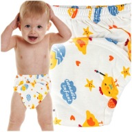 TRÉNINGOVÉ NOHAVIČKY PRE DETI 12-19 KG PLIENKY NA POCIKÁVANIE, BIELE - L