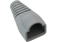 RJ45 ZÁSTRČKA GUMOVÁ KRYTKA (8P8C) ŠEDÁ 20 KS