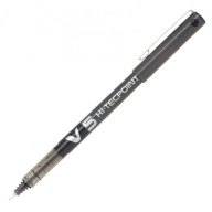 Jemné pero/guľôčkové pero s viečkom Hi-Tecpoint V5 black PILOT
