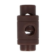 Koniec šnúrky STOPPER nastavovač HNEDÁ