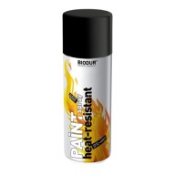 TEPLOTNE ODOLNÁ SMALTOVÁ FARBA ČIERNA 400ml BIODUR