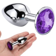 ANÁLNA ZÁSTRČKA ANUS DIAMANTOVÝ CRYSTAL SMALL VEĽKOSŤ S