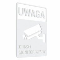Monitorované zariadenie - nálepka 10x15, monitorovanie