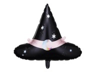 Fóliový balón Halloween čarodejnícka čiapka 60 cm