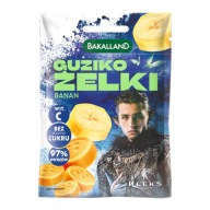 Banánové želé bez cukru, gombíkové želé, 34g. Akadémia pána Kleksa BAKALLAND