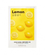 Missha Airy Fit Sheet Mask Lemon Brightening Lemon AntiAging Mask
