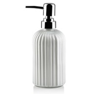 Dávkovač tekutého mydla, sklenený, 400 ml