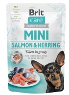 Brit Care Mini Salmon Filety z lososa 85g