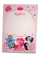 DIPLOM MY LITTLE PONY CHILD, FORMÁT A4