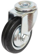 OTOČNÉ KOLIESKO GUMOVÉ KOLESO 75 mm OTVOR 10,5