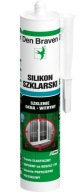 Biely sklenený silikón DB 280ml