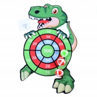 DINOSAUR VELCRO ŠÍPKY BEZPEČNÝ ŠTÍT NA ŠÍPKY