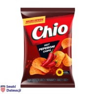 Hot Pepperoni chipsy 140g Chio
