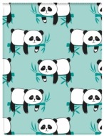 Obal na školské ID puzdra BIURFOL panda