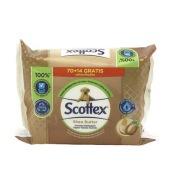 Jemný vlhký toaletný papier Scottex Shea Butter