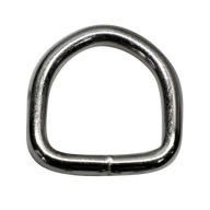 D-krúžok polkruh Kov 10mm 10ks