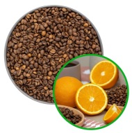 Zrnková káva Arabica ORANGE 100g Čas na čaj