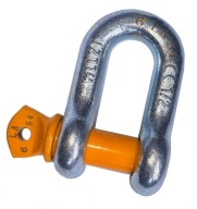 Shackle Shackle Typ U Pozdĺžne 2 T SHAKEL 1/2 Schválenie