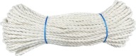 Lano, točená bavlna, jachtárske ozdobné lano, šnúrka, 14mm, 5m